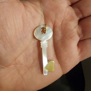 TOUS 18k gold and mother of pearl pendant